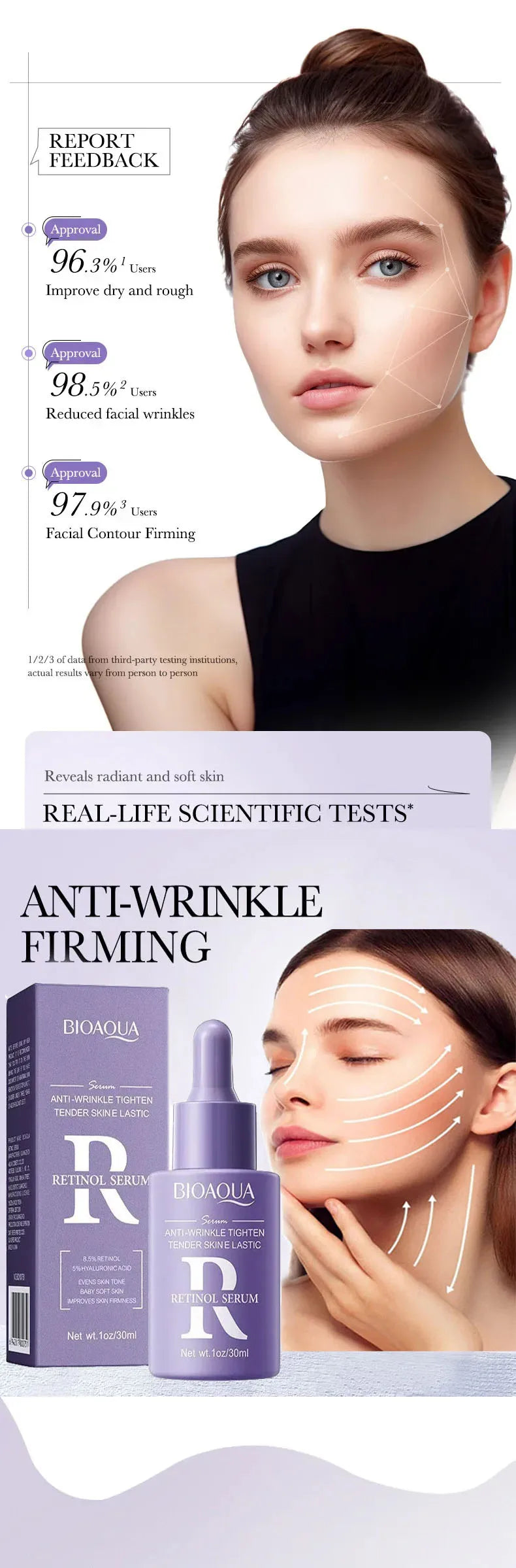 Sérum Facial Hidratante Multifunción – Fórmulas Premium con Ácido Hialurónico, Vitamina C y Más