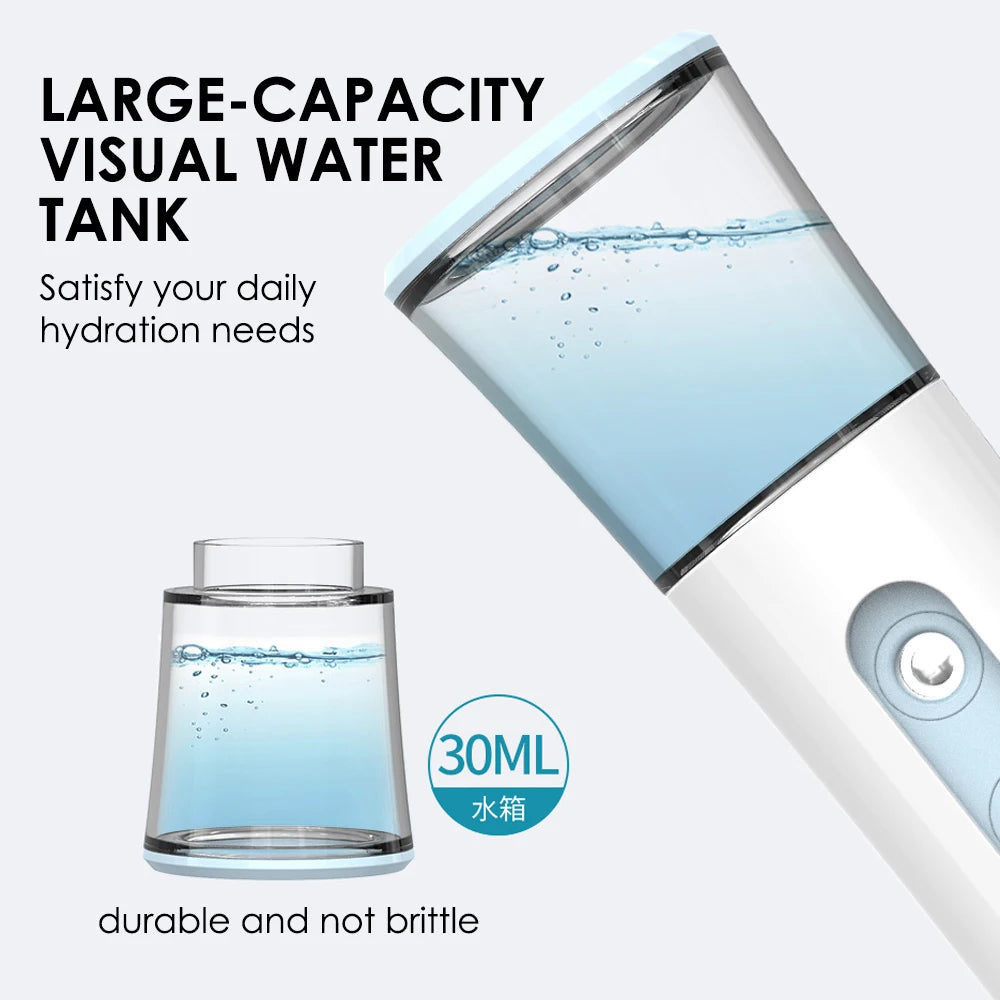 Mini Vaporizador Facial Portátil – 30ml Recargable