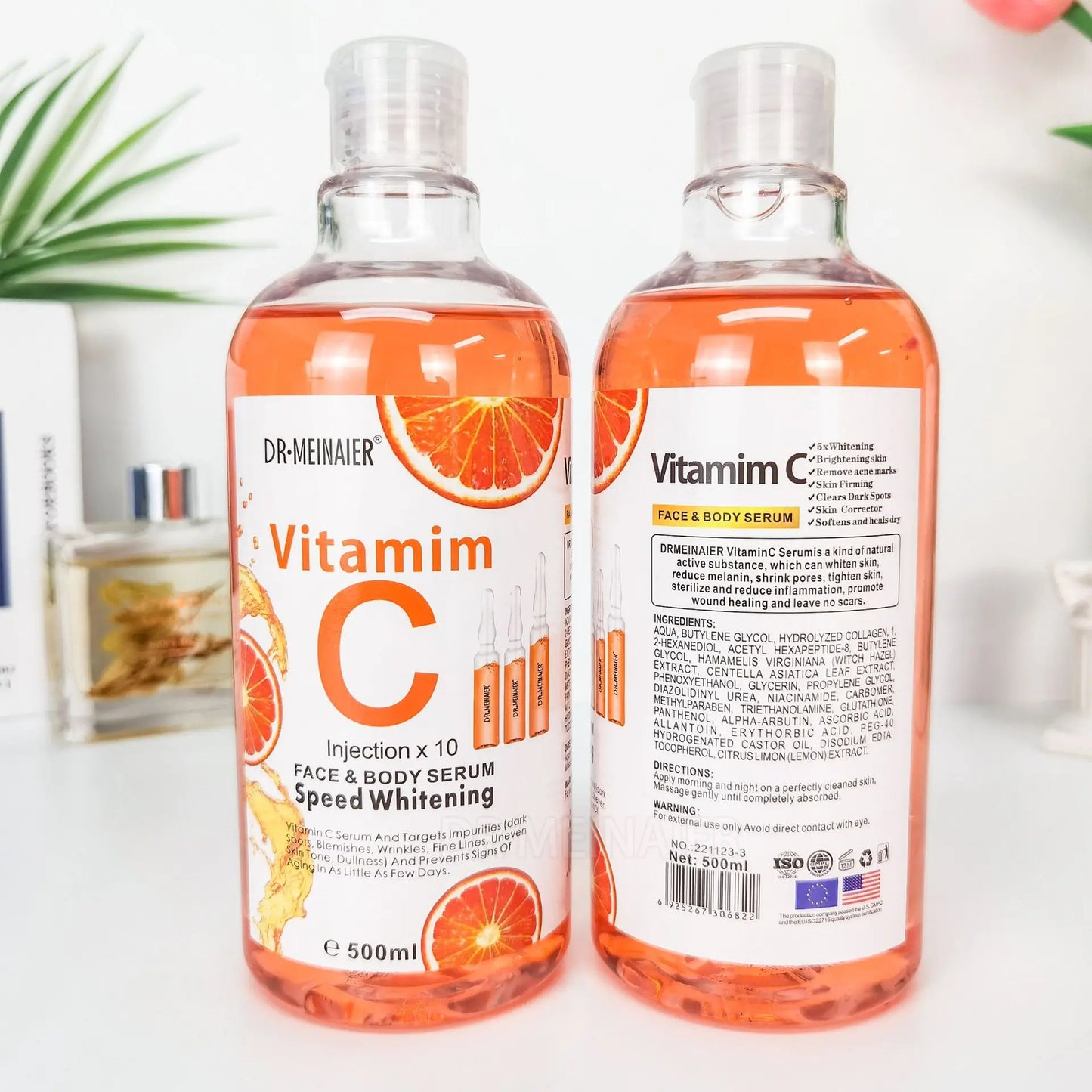 Sérum Facial Hidratante – Ácido Hialurónico Belina Vitamina C, Alpha Arbutin, Aha y Ácido Hialurónico