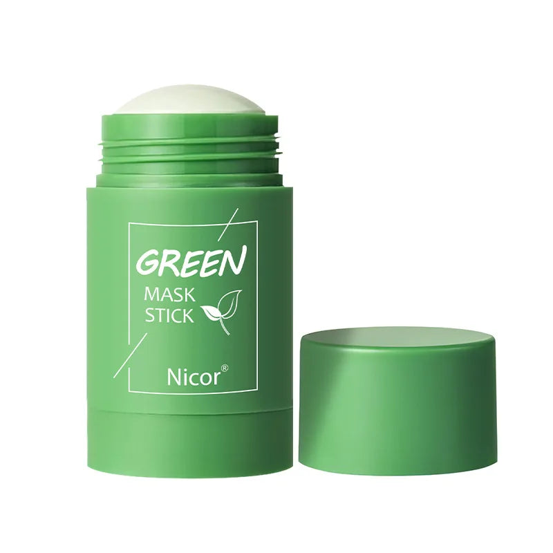 Mascarilla Facial en Stick de Té Verde — Purifica y Refresca