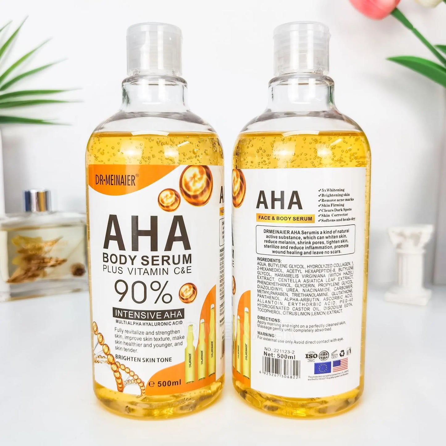 Sérum Facial Hidratante – Ácido Hialurónico Belina Vitamina C, Alpha Arbutin, Aha y Ácido Hialurónico