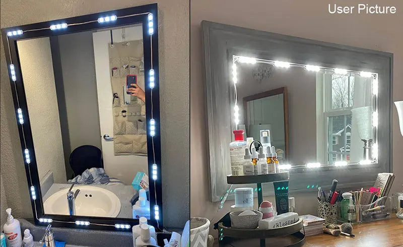 Tira de Luces LED para Espejo – Iluminación Hollywood en Casa