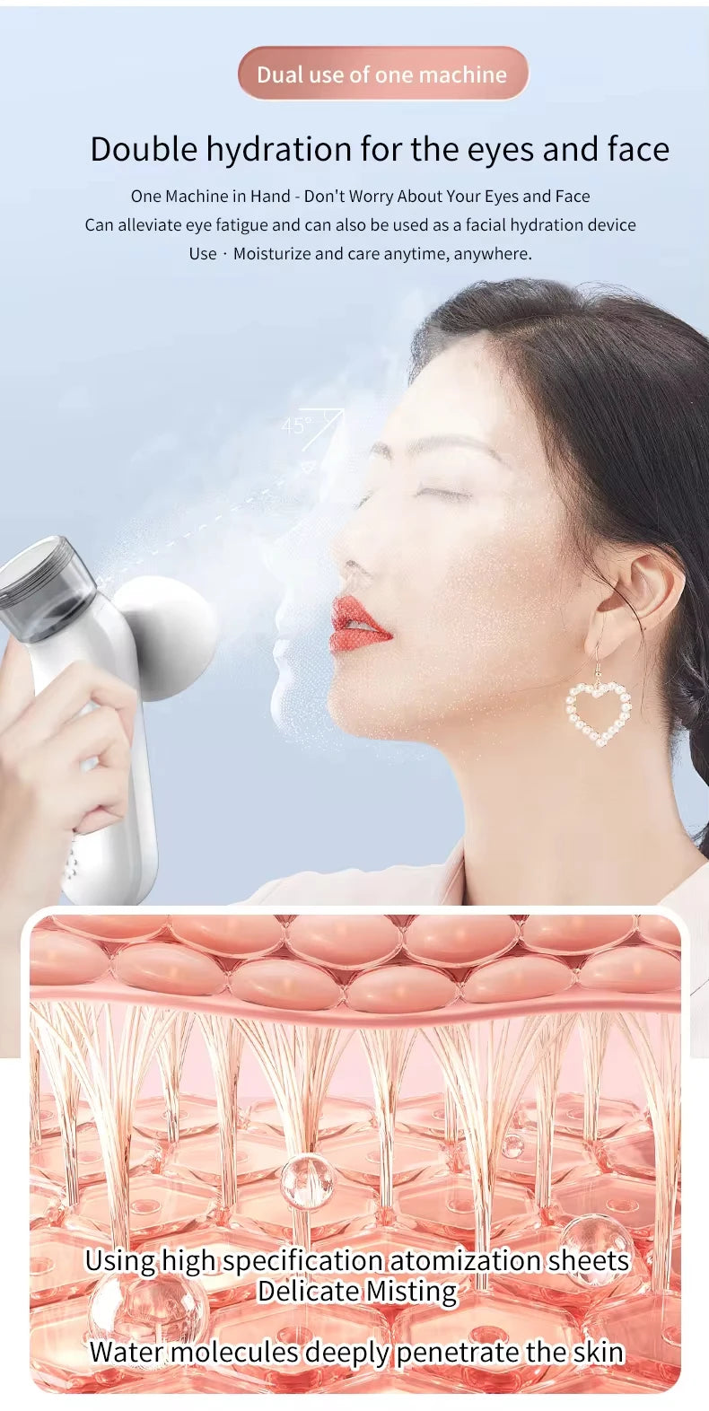 Vaporizador Facial Premium – Nano Mist con Calor Inteligente