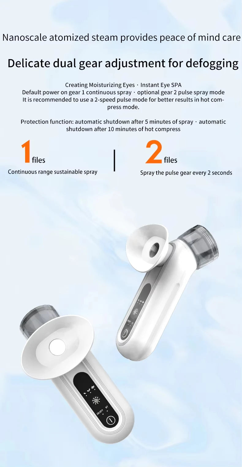 Vaporizador Facial Premium – Nano Mist con Calor Inteligente