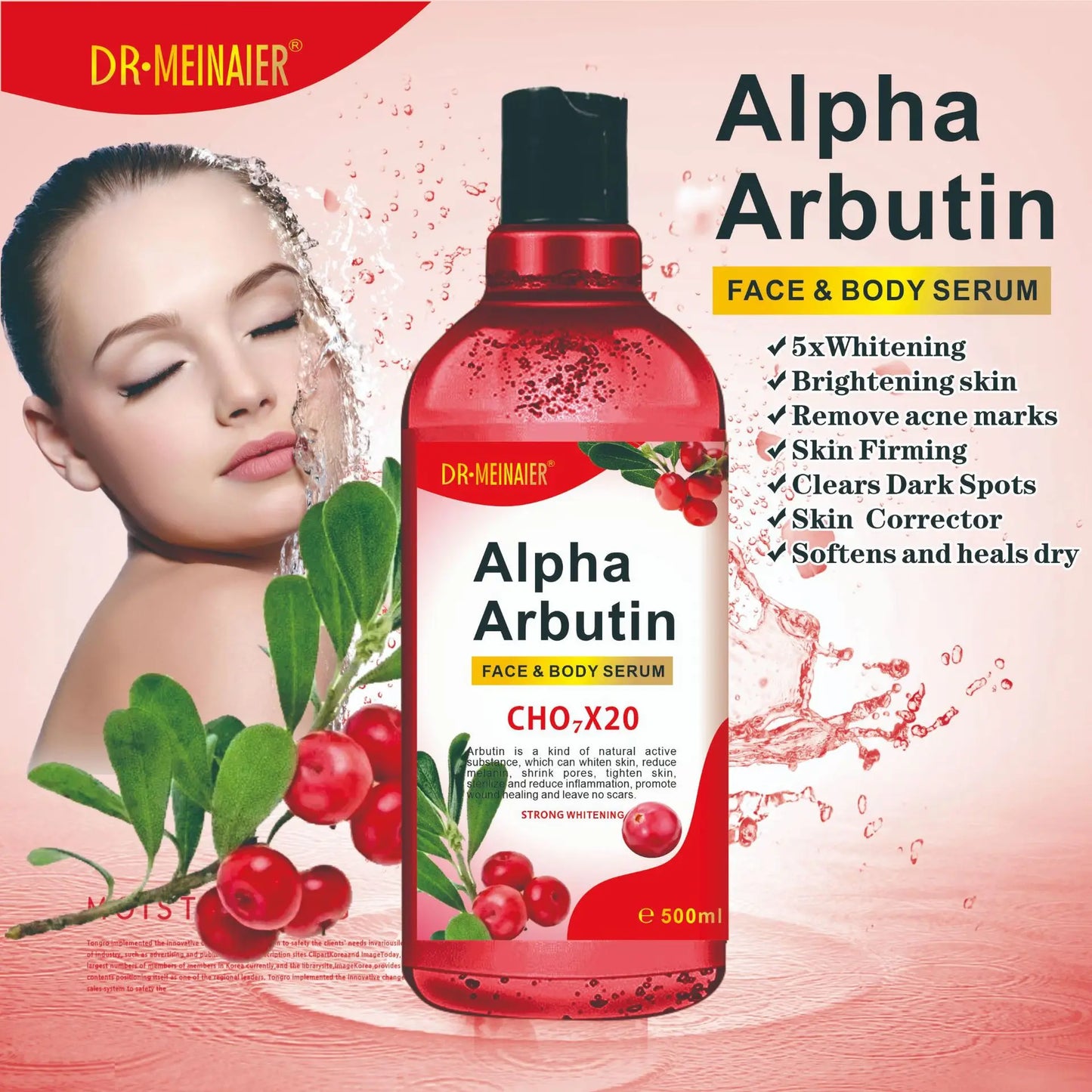 Sérum Facial Hidratante – Ácido Hialurónico Belina Vitamina C, Alpha Arbutin, Aha y Ácido Hialurónico
