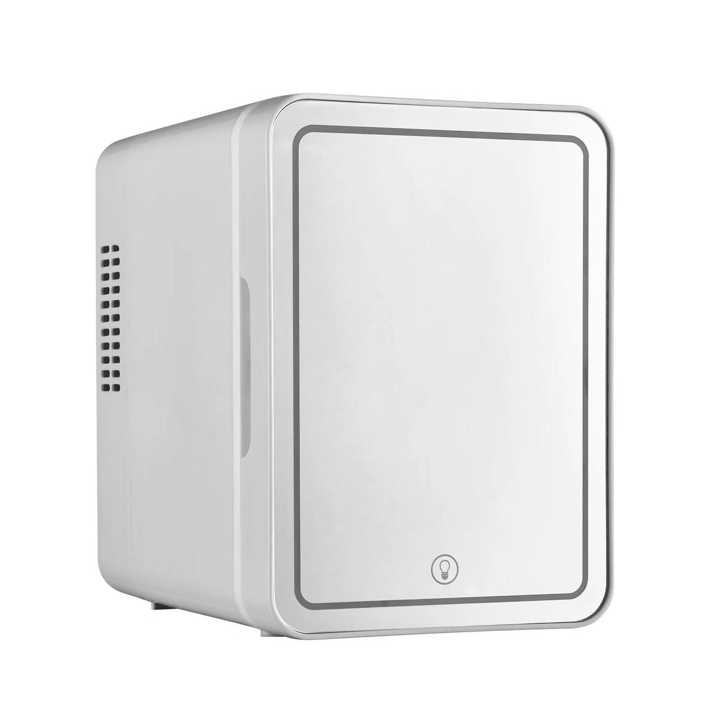 Mini Nevera Skincare Premium con Espejo LED – Glamour y Frescura