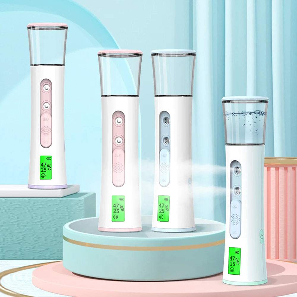 Mini Vaporizador Facial Portátil – 30ml Recargable