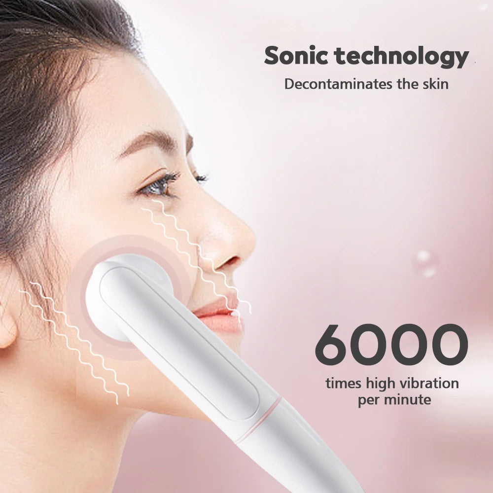 Cepillo Facial Eléctrico Waterproof – Limpieza Profunda & Piel Radiante